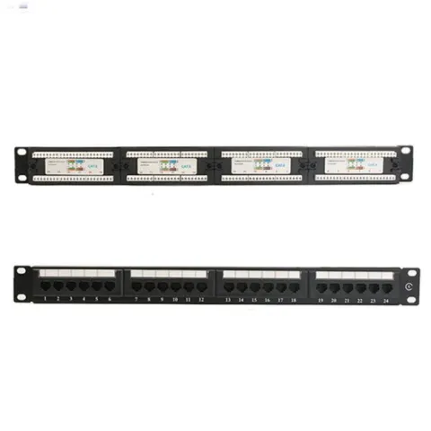 PANNEAU DE BRASSAGE AICO UTP cat6-24PORTS-RJ45